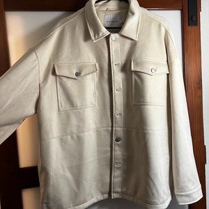 White/Cream Topman Jacket.